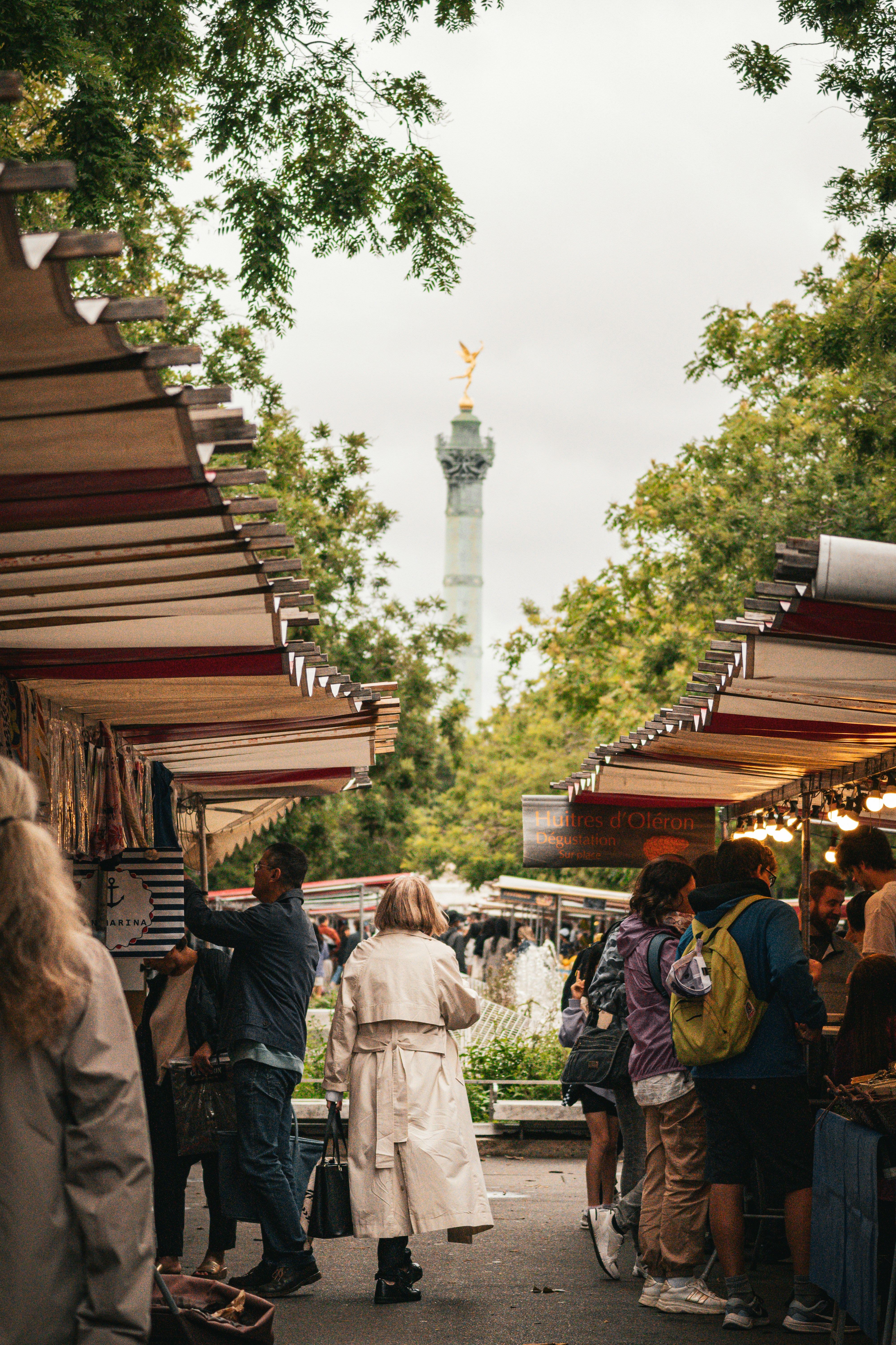 바스티유 마켓 풍경