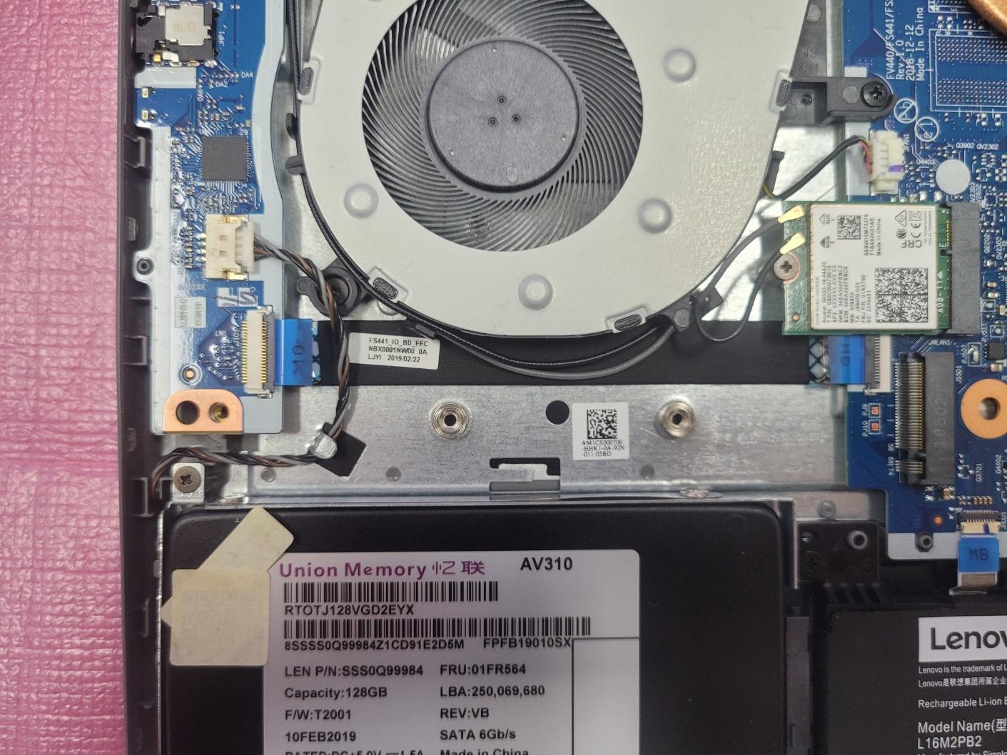 레노버 IdeaPad S145-14IWL (81MU000YKR) 노트북 m.2 nvme 슬롯