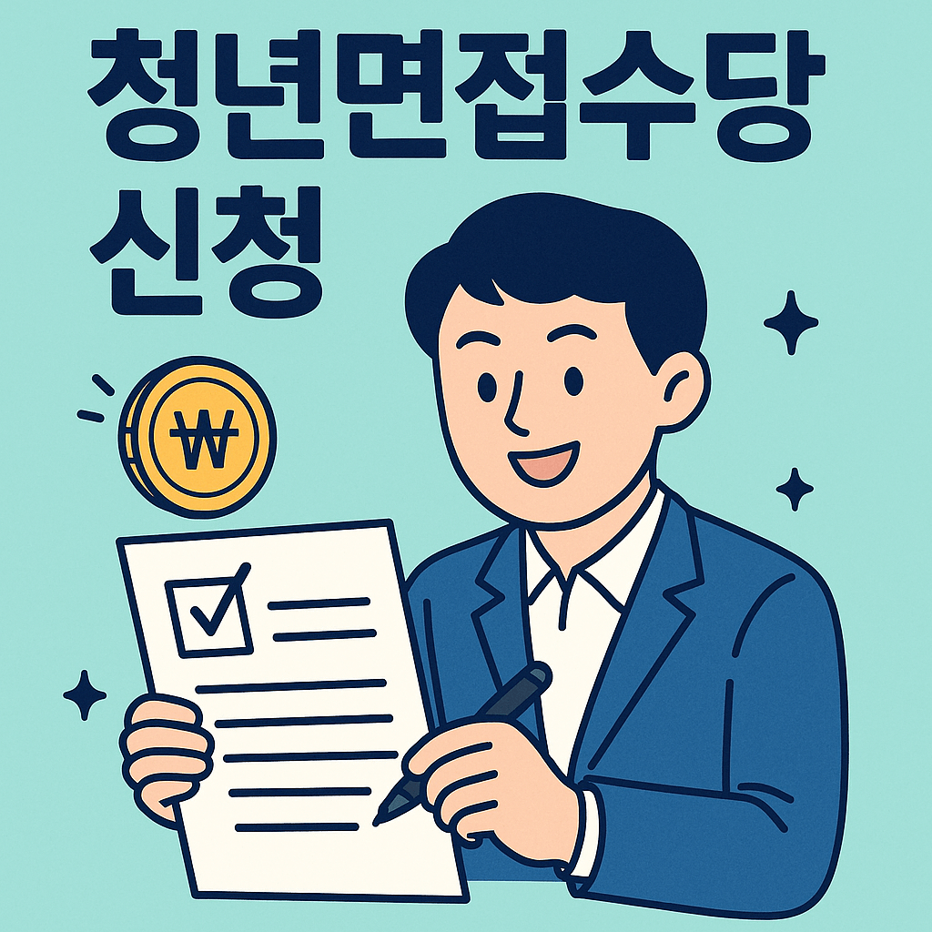 청년면접수당 신청