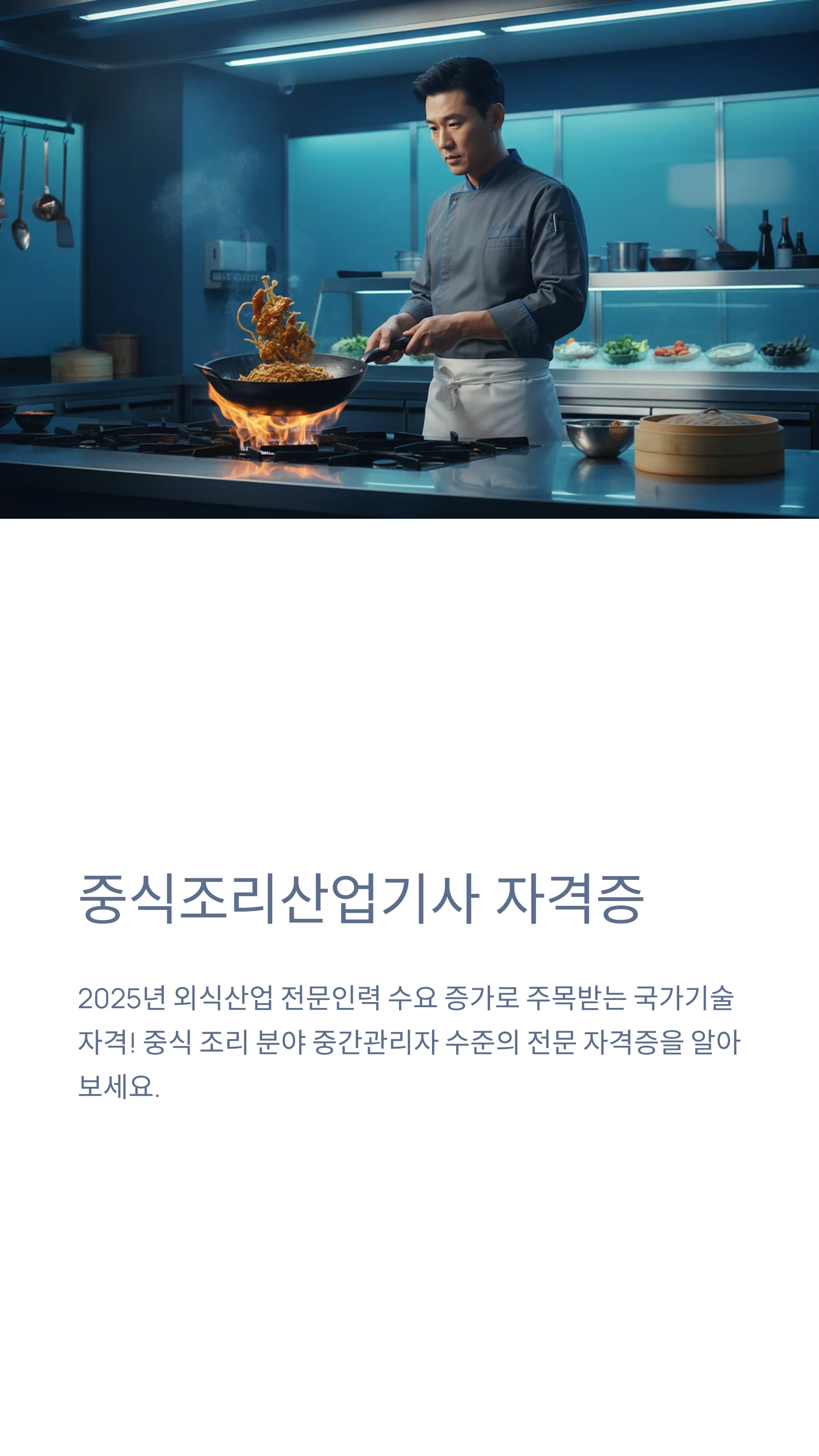 중식조리산업기사