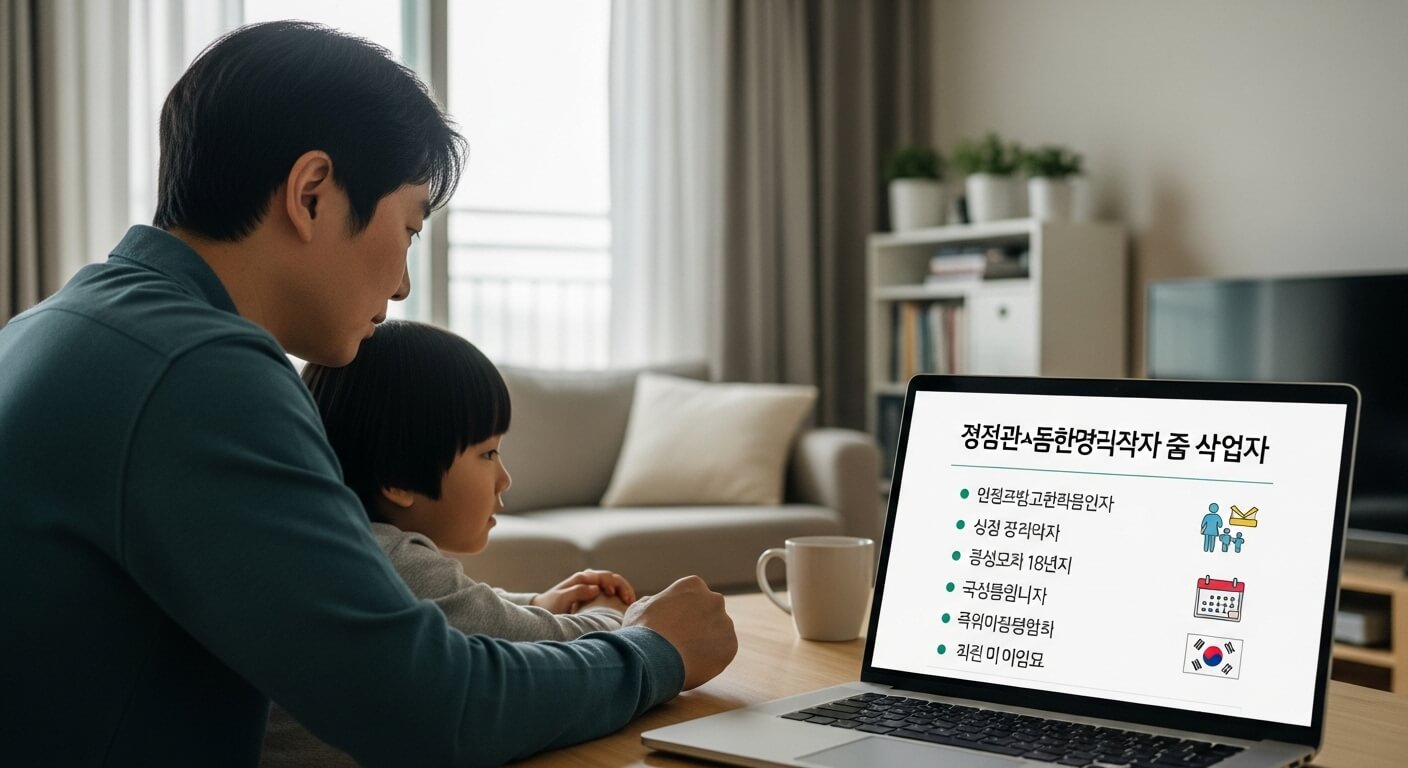 한부모가정 자격조건