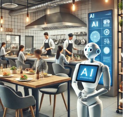 일상생활 속 AI 관련 사진