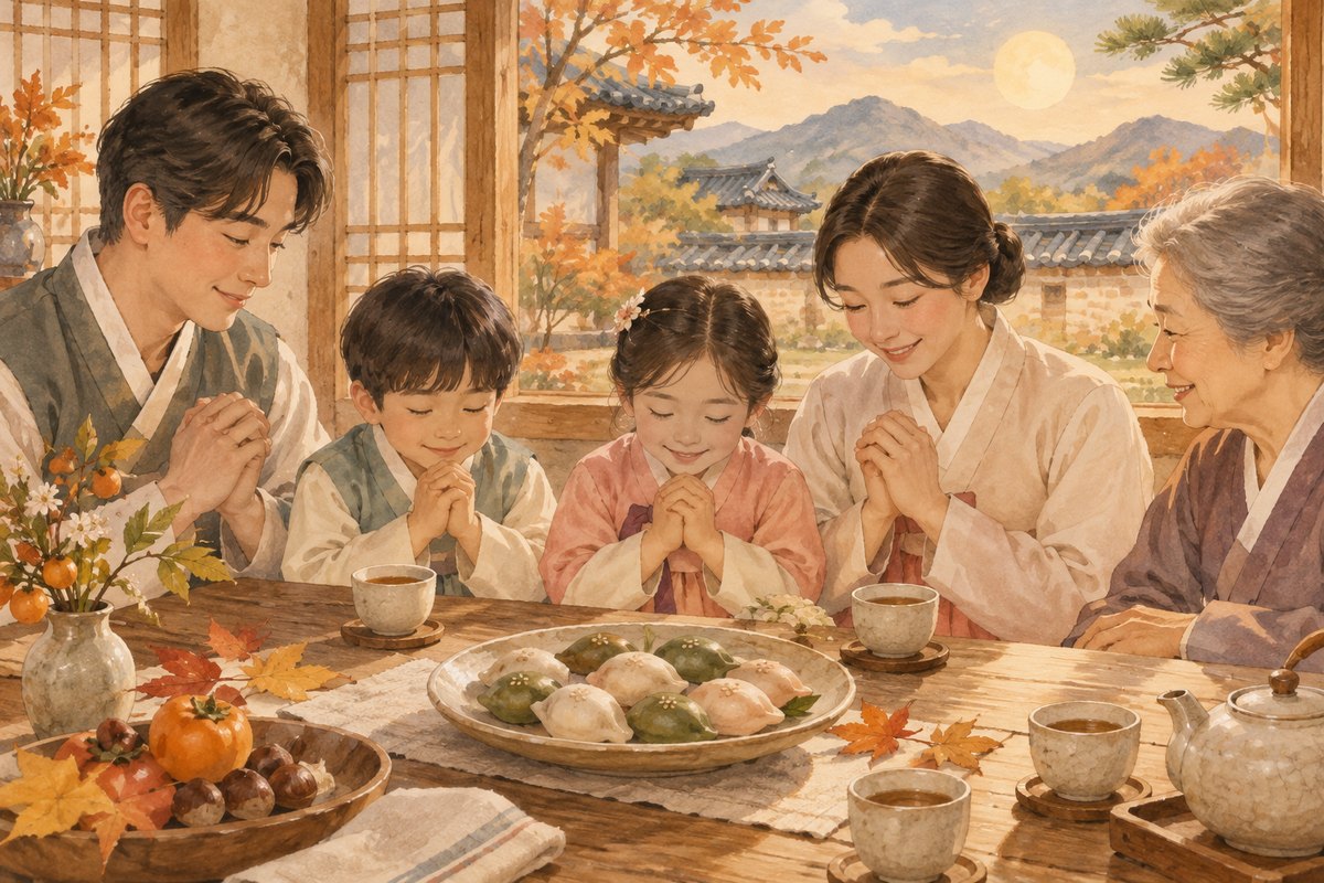 추석 가정예배 기도문