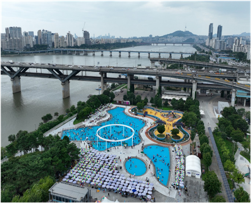 한강 야외수영장