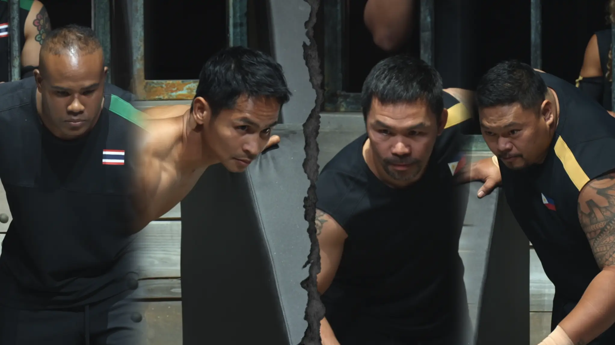 탈락국 결정전 공 뺏기 태국 vs 필리핀 2라운드