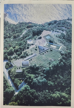 하늘에서 본 지추미술관