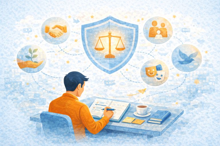 셀프 브랜딩을 위한 가치관 정리하기 관련 이미지