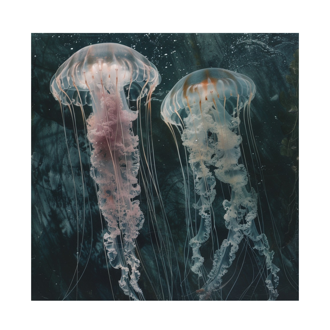 해파리 쏘임과 관련된 사진입니다.