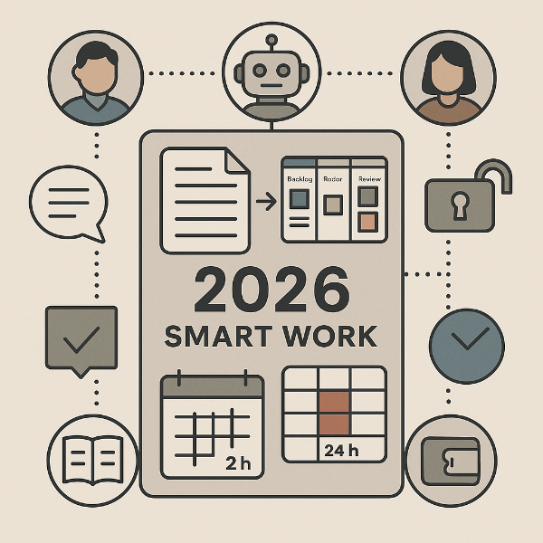 2026년의 스마트워크 사진