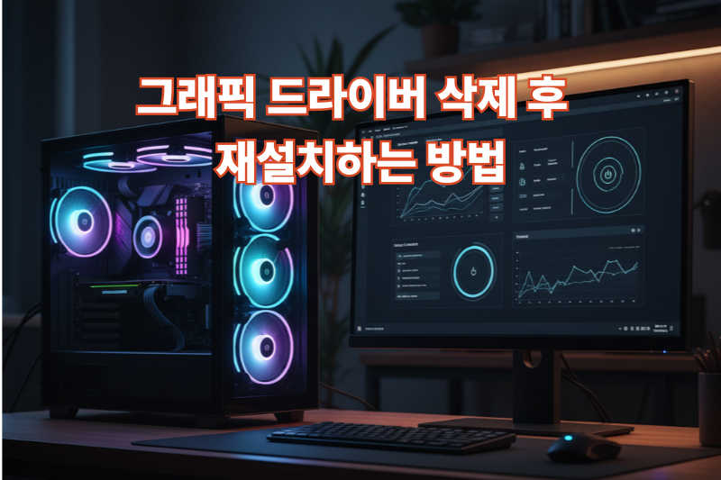 DDU로 그래픽 드라이버 완전 삭제 후 재설치하는 방법