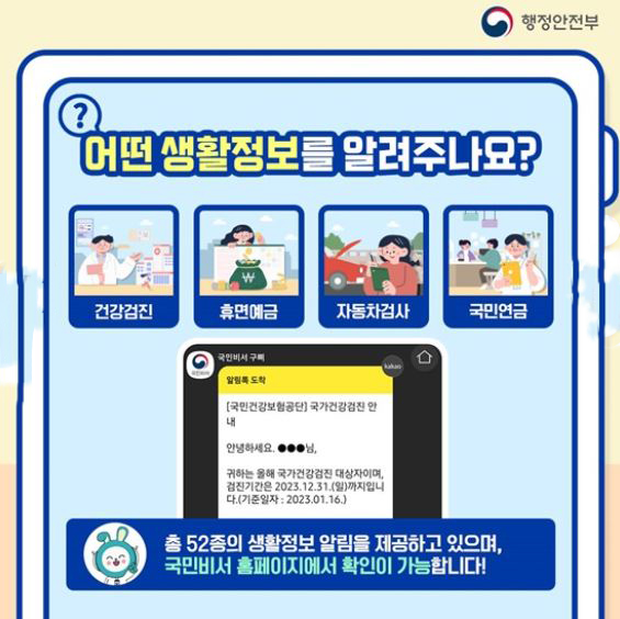 구삐가 알려주는 생활정보 종류