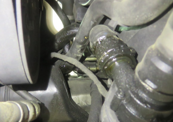 브레이크 호스 점검