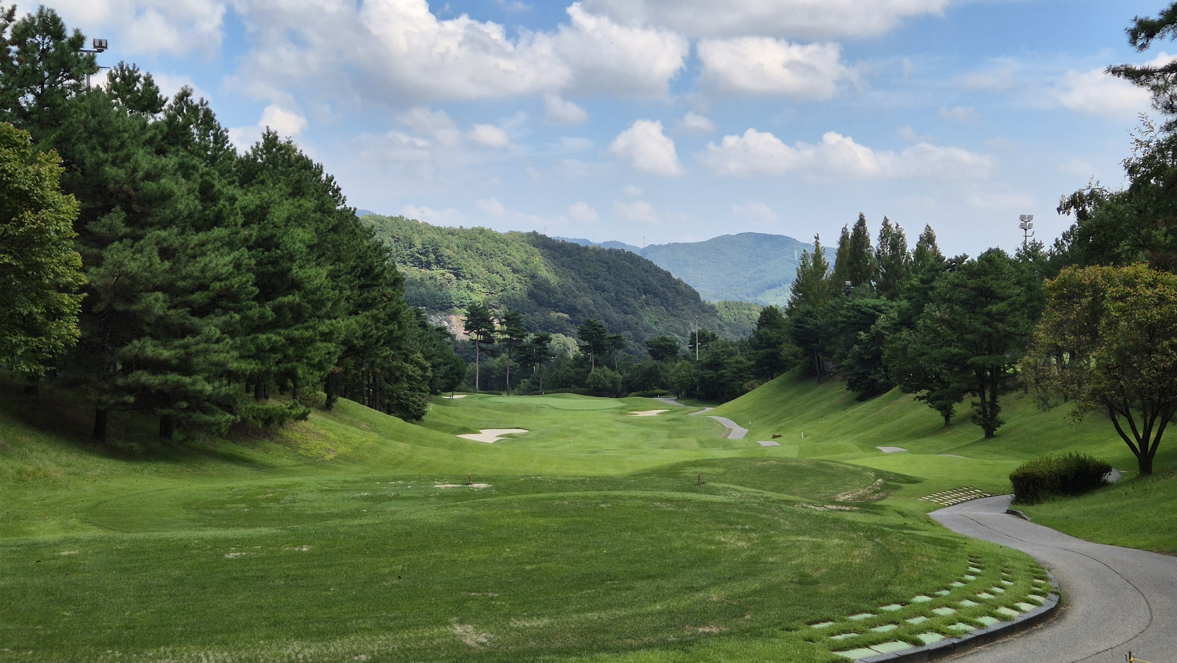 골프존카운티 천안 코스 사진 및 공략 정보