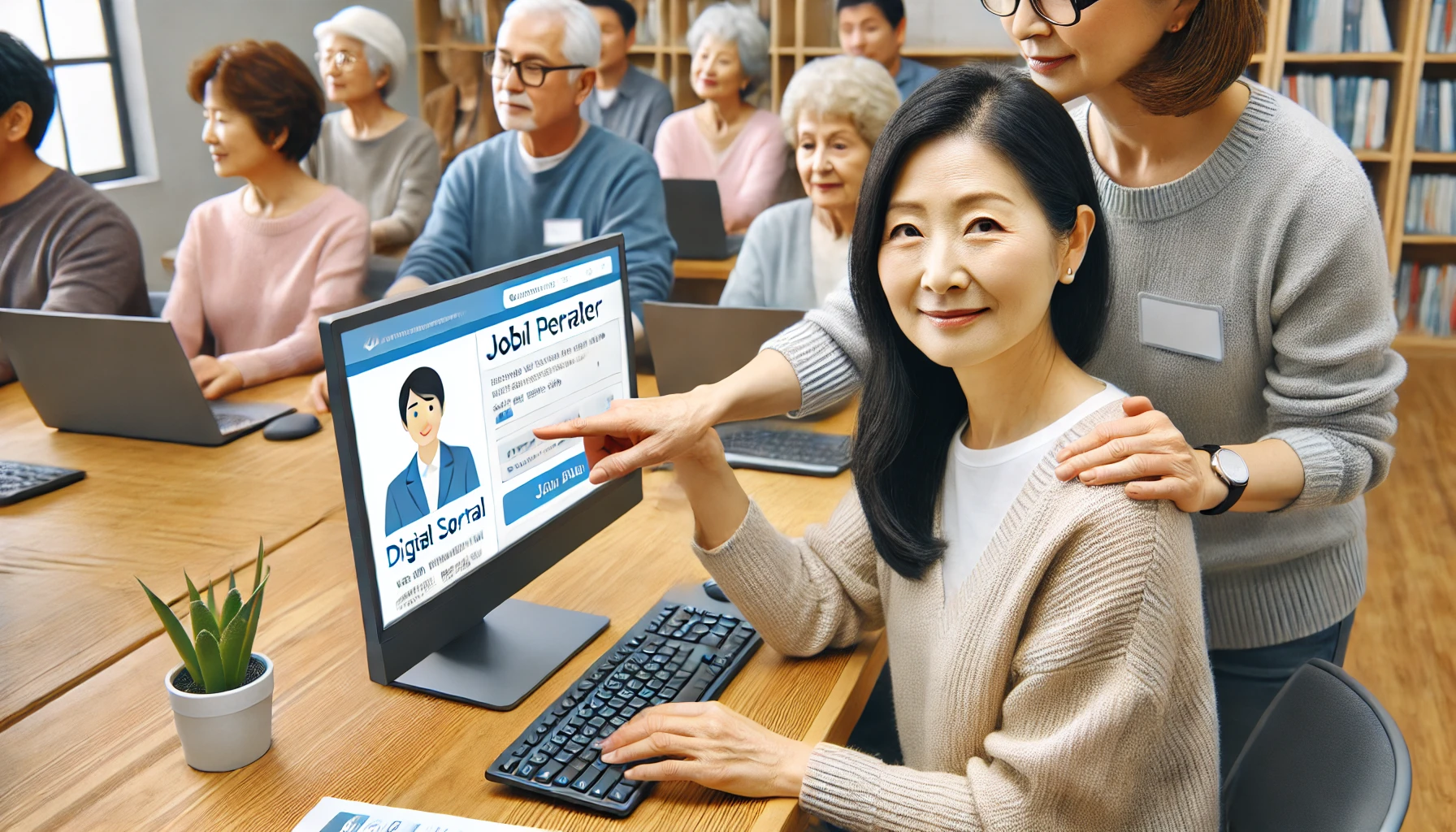 중장년층 온라인 직업상담 플랫폼