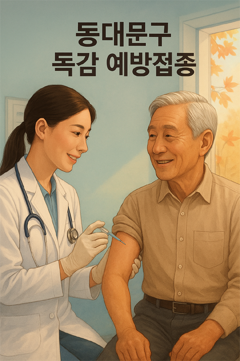 동대문구 독감 예방접종 이미지