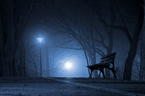 고가도로 밑, 아무도 앉지 않는 벤치들