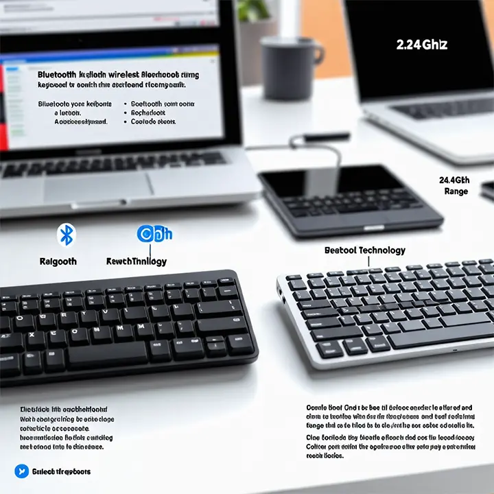 블루투스, 2.4g 차이점이 뭔가요
