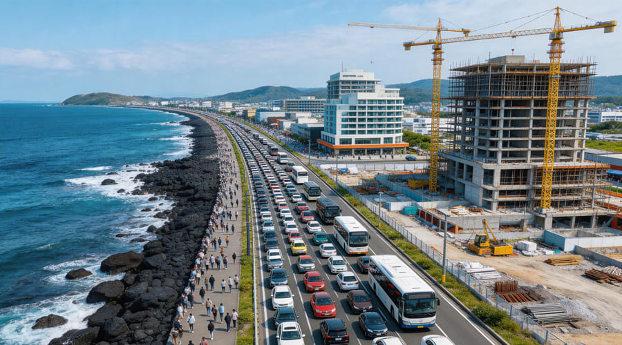 제주도-오버투어리즘-실태-AI-생성-이미지
