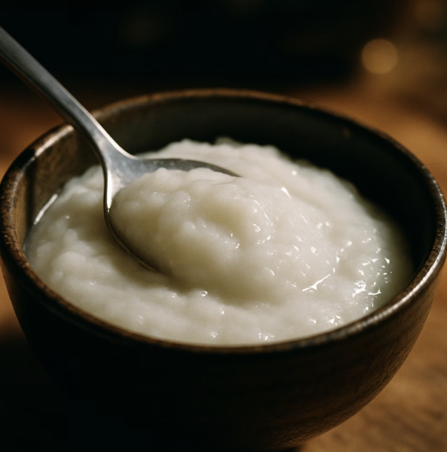 맛을 한데 묶는 비장의 무기, 찹쌀풀