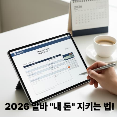 단기 알바 주휴수당 계산기와 근로계약서 독소 조항