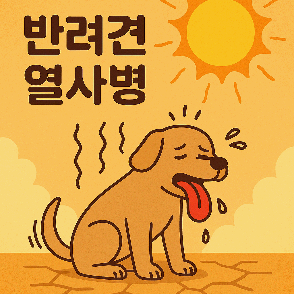 여름철 반려견 열사병 주의보! 꼭 알아야 할 생존 TIP