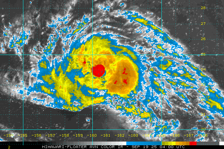 19호 태풍 너구리 트리플 태풍 동시 발생