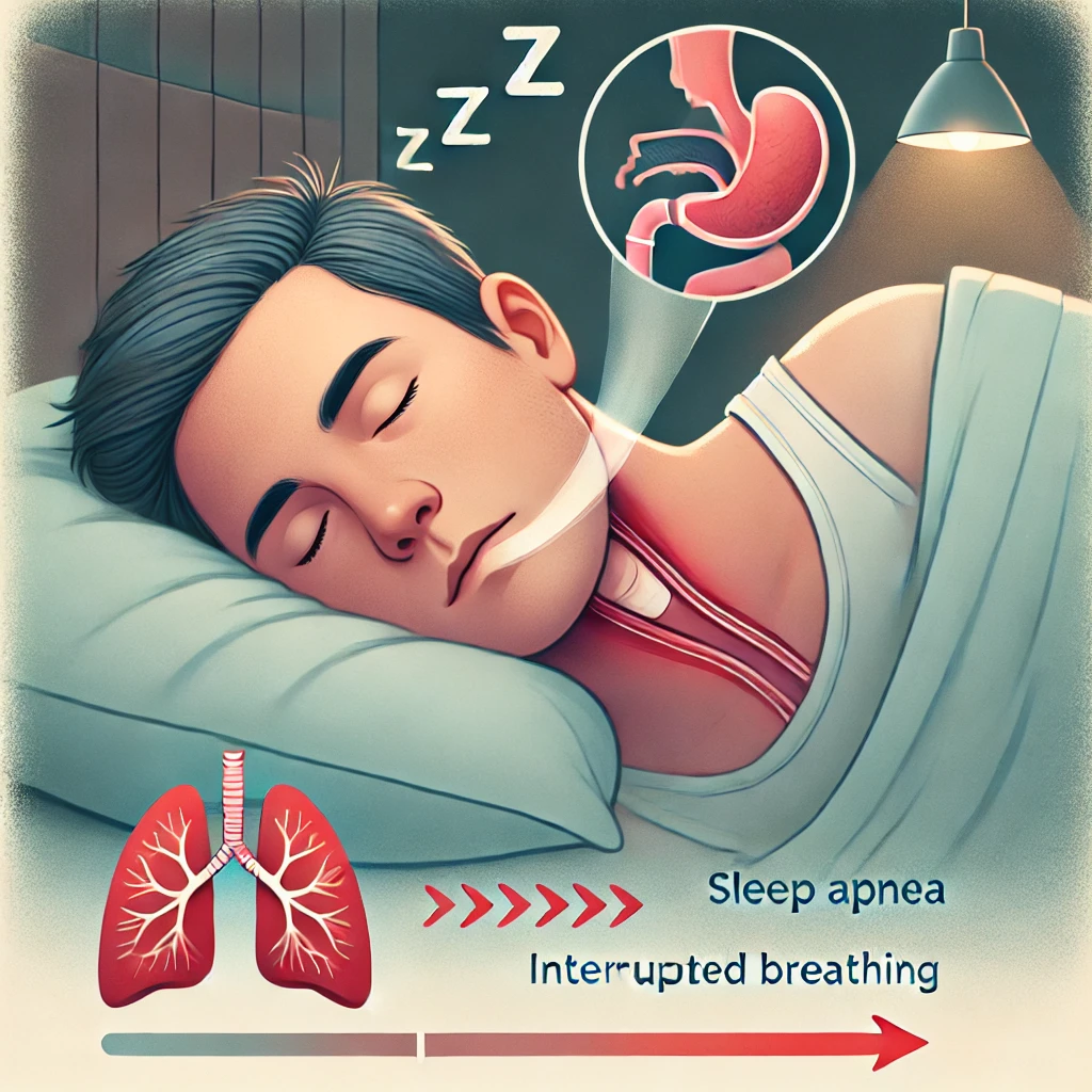 수면무호흡증 이미지