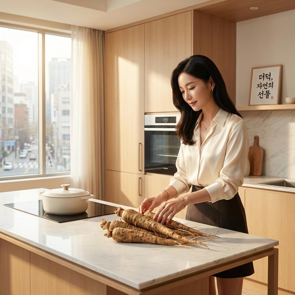 수용성 영양소 100% 지키는 더덕 세척 및 손질 비법
