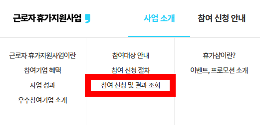 근로자 휴가지원사업