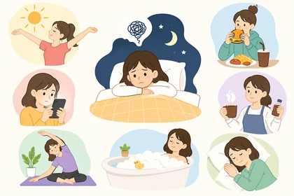 불면증 원인과 수면 패턴 변화7