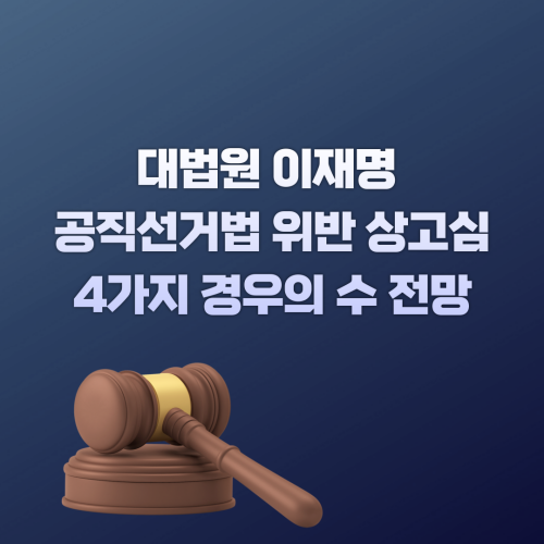 이재명상고심결과예상