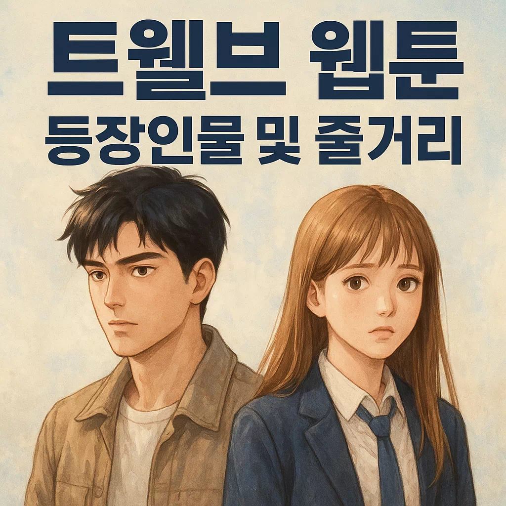트웰브 웹툰 등장인물 및 줄거리