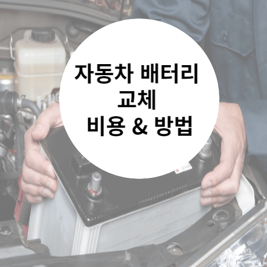자동차배터리교체