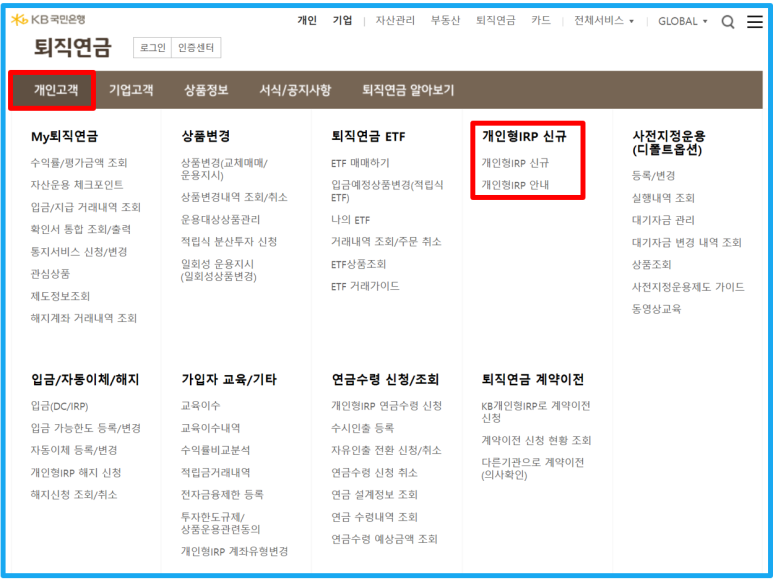 IRP계좌개설방법, 장단점, 수수료절세혜택까지