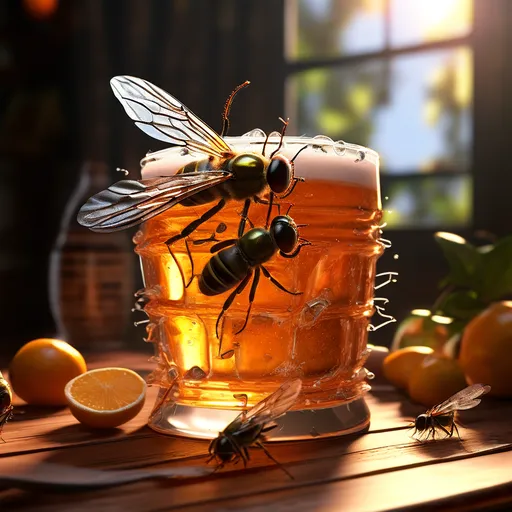 맥주를 이용한 초파리 트랩 만들기 간단하고 효과적