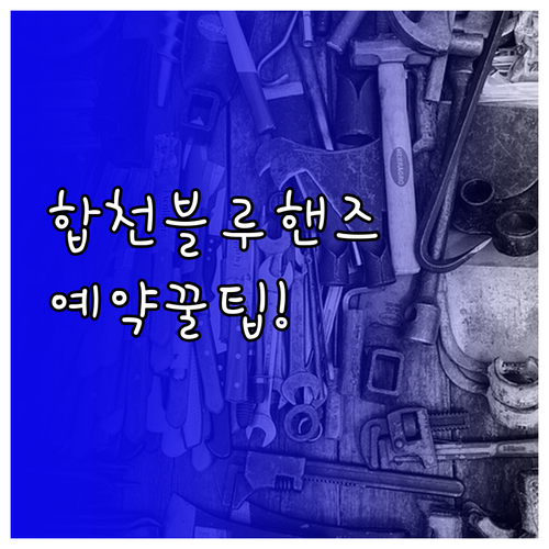 합천군 현대차 정비소 블루핸즈 이용 ..