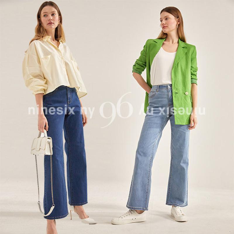 나인식스뉴욕 23SS최신상나인식스뉴욕 라이크라데님팬츠2종