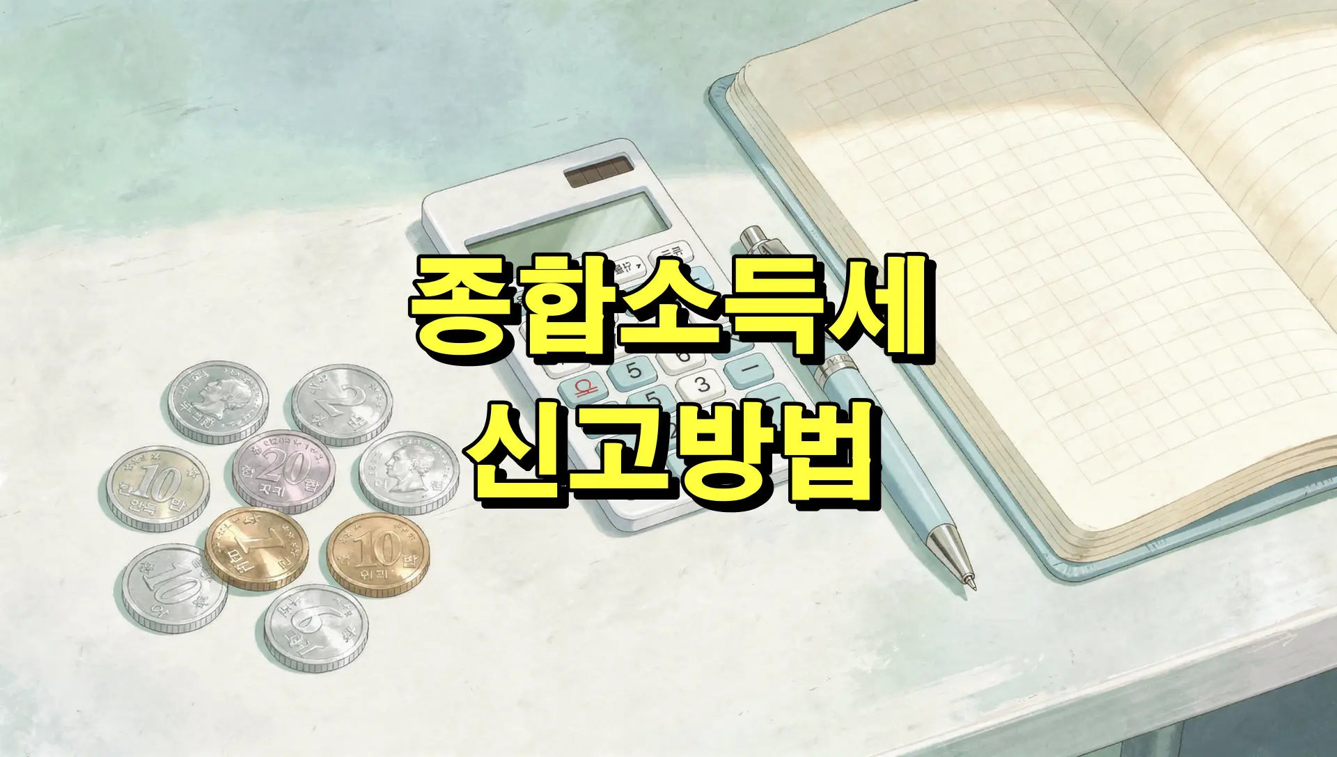 종합소득세 신고방법