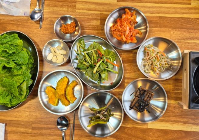 향일암연탄불고기