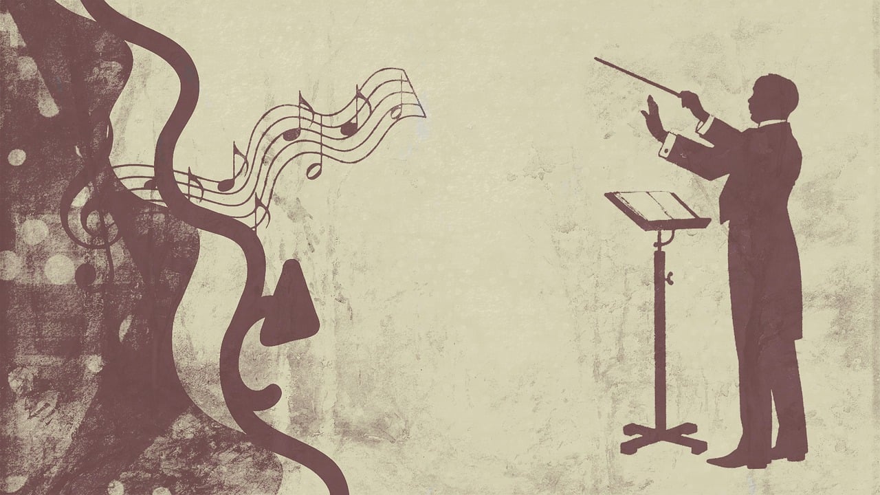 지휘자 관련 그림