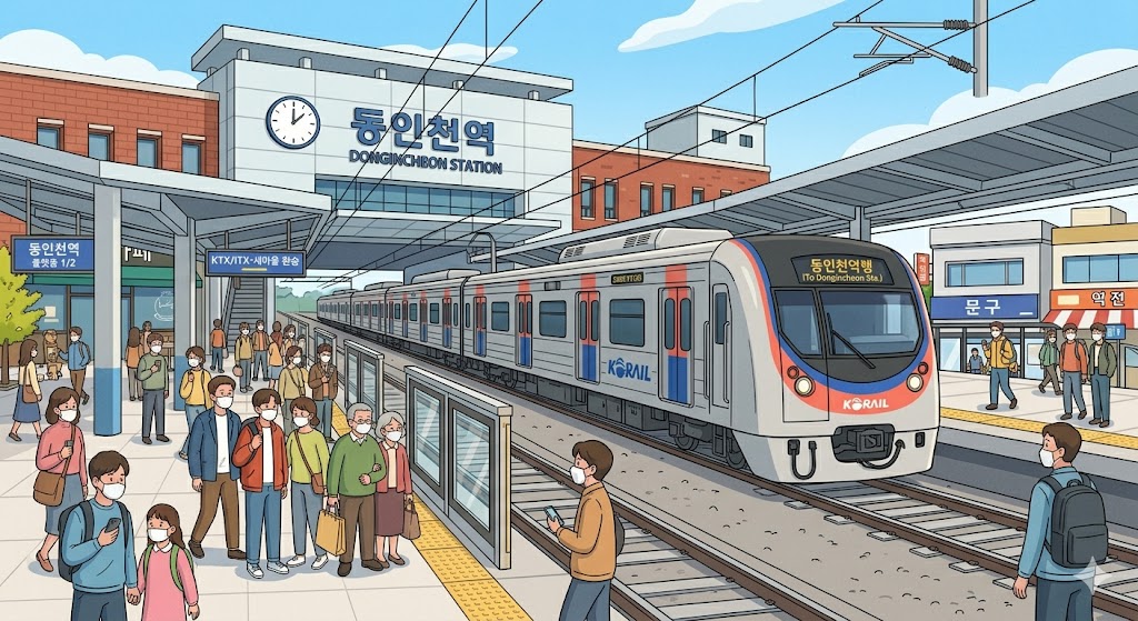 동인천역 급행 전철 출발 시간표 평일 휴일