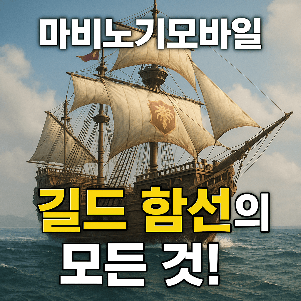 마비노기모바일 길드 함선