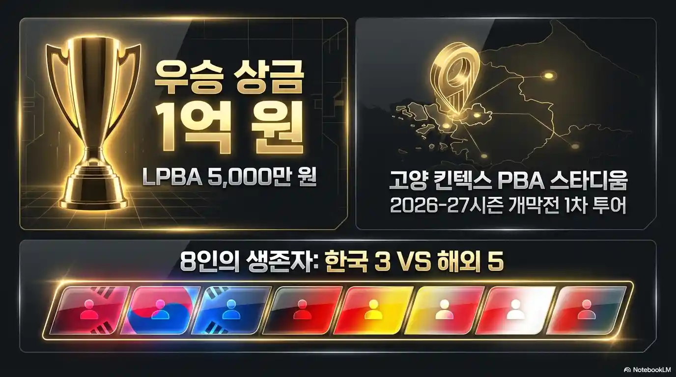 PBA 투어 우승 상금