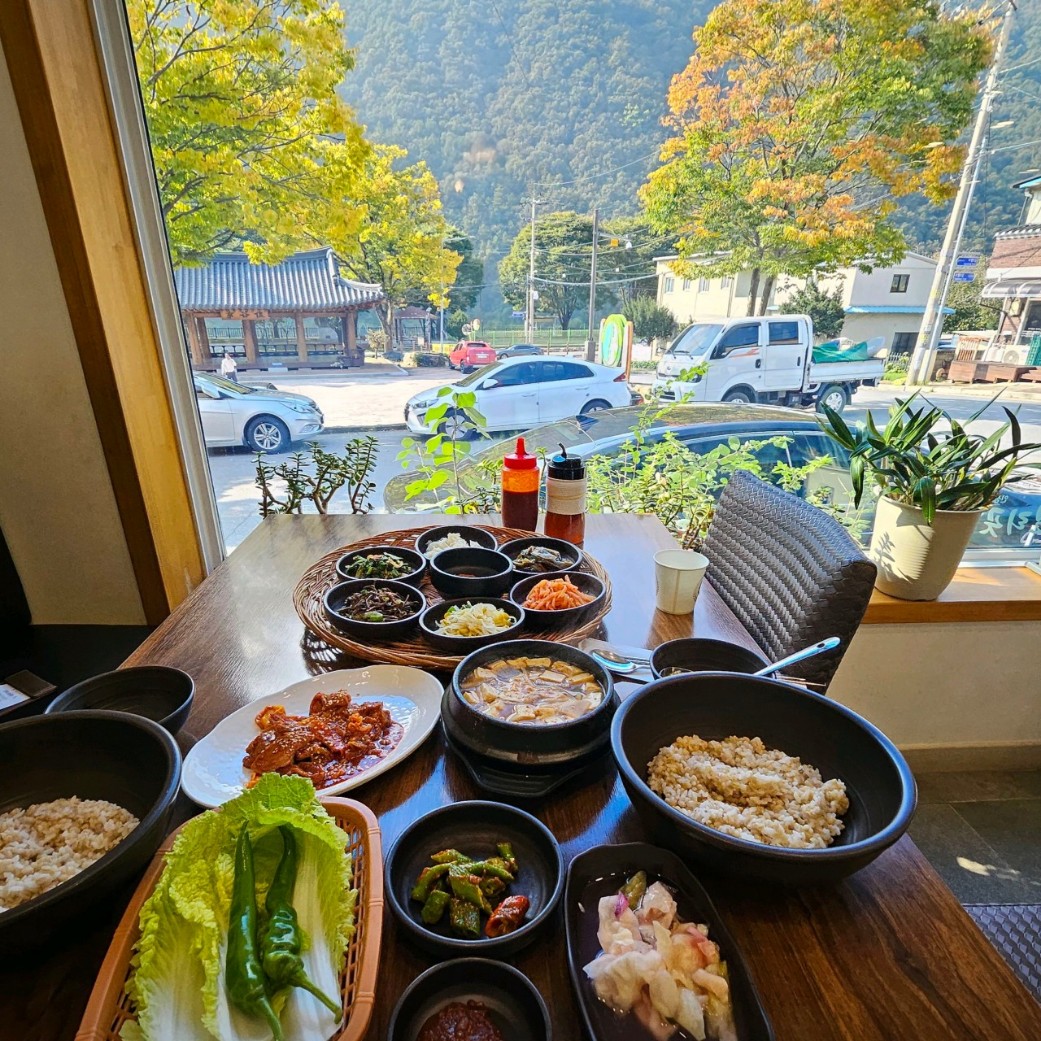 단양 보리곳간 메뉴 이미지