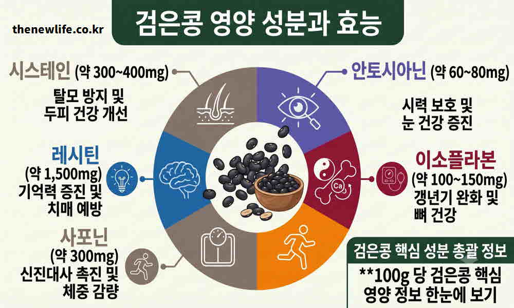 검은콩 효능 영양성분