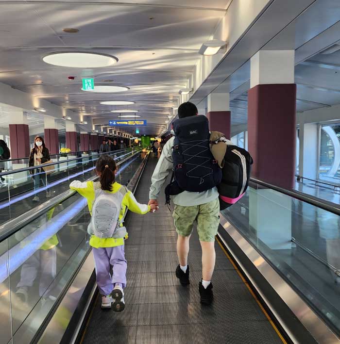 2023년 5월 1일, 출국 하루 전 인천공항 제1터미널