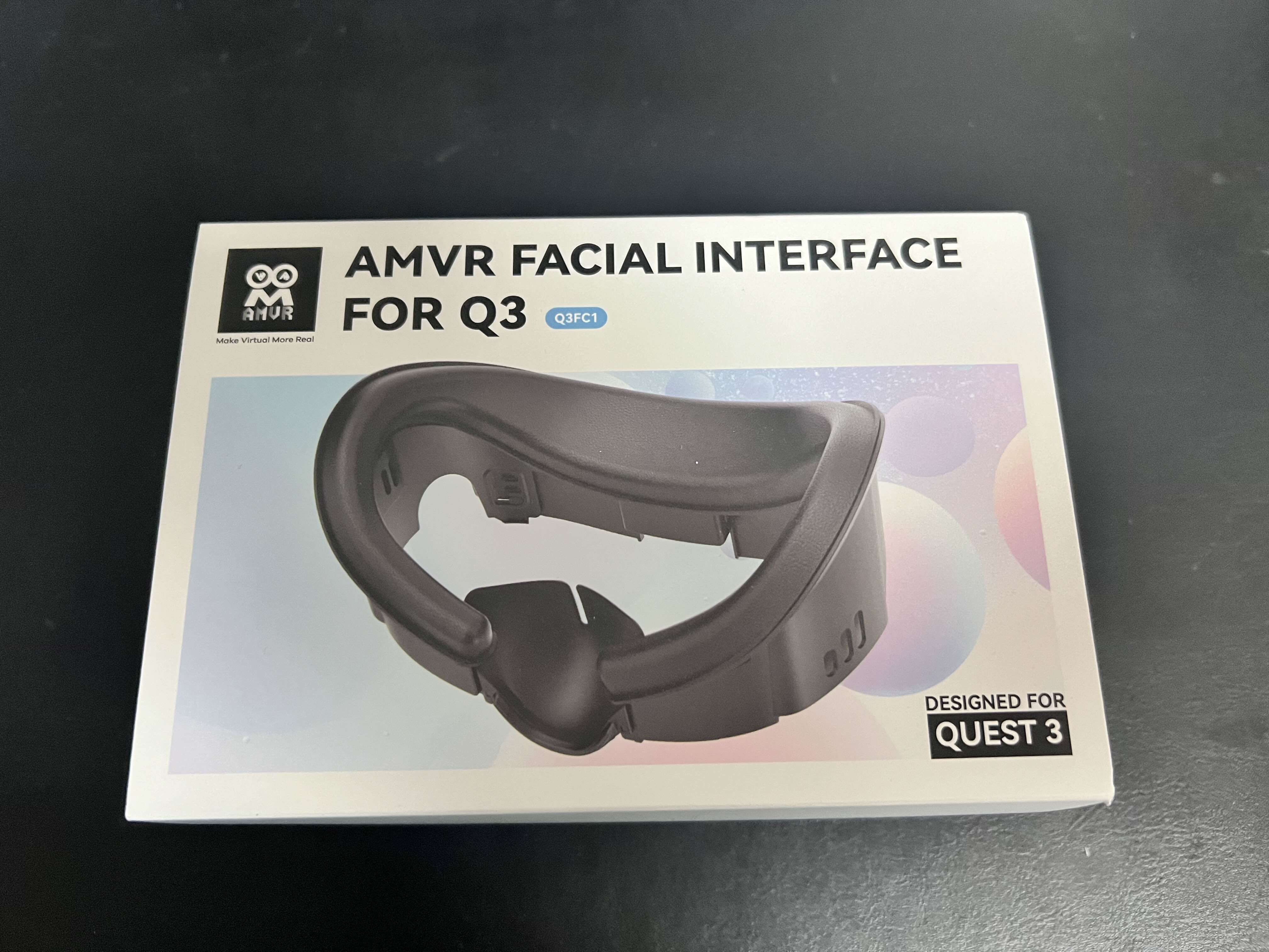 메타퀘스트3 안면폼 AMVR 가죽 환기커버
