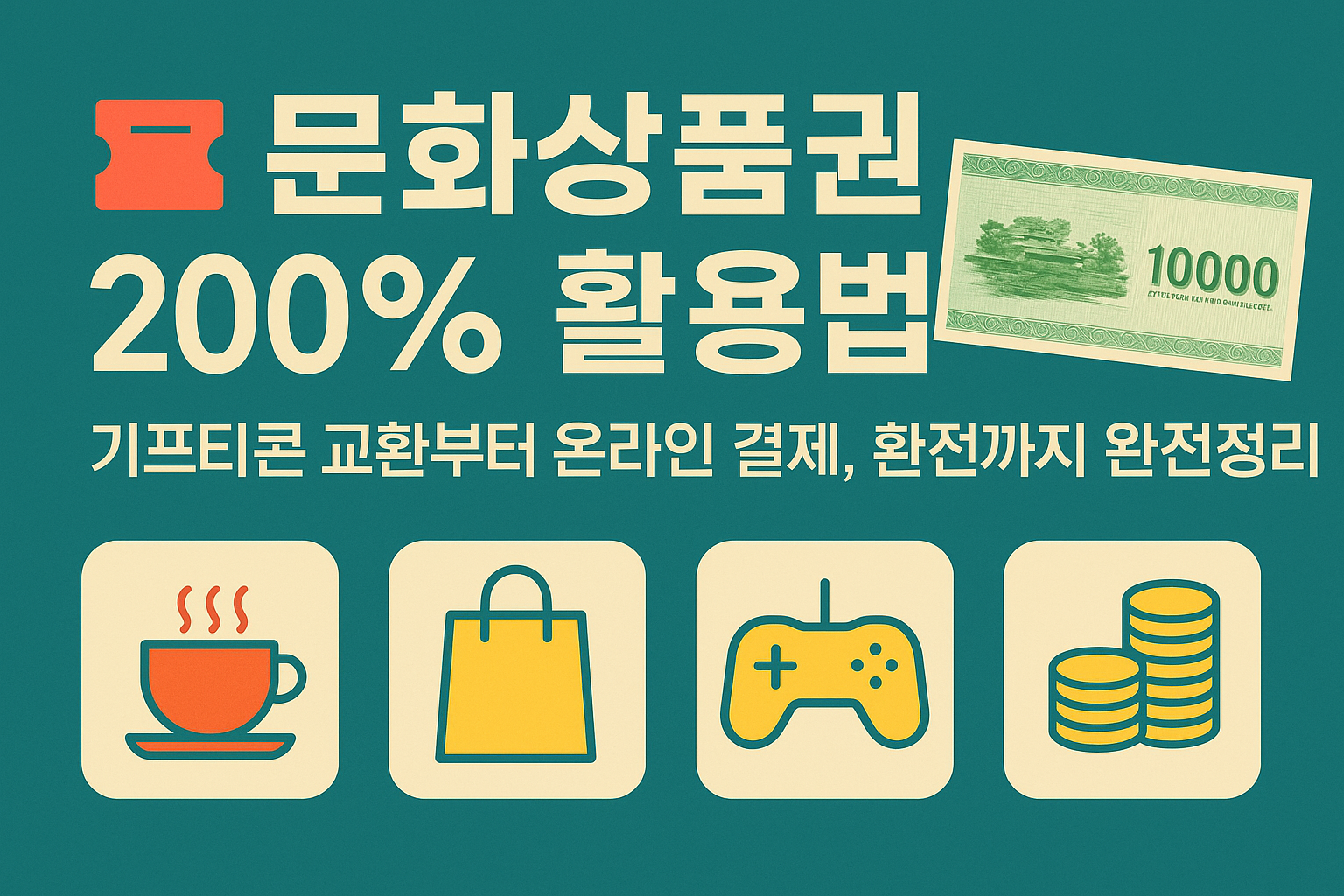 문화상품권 200% 활용법 관련 이미지