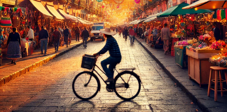 멕시코에서는 술 마시고 자전거