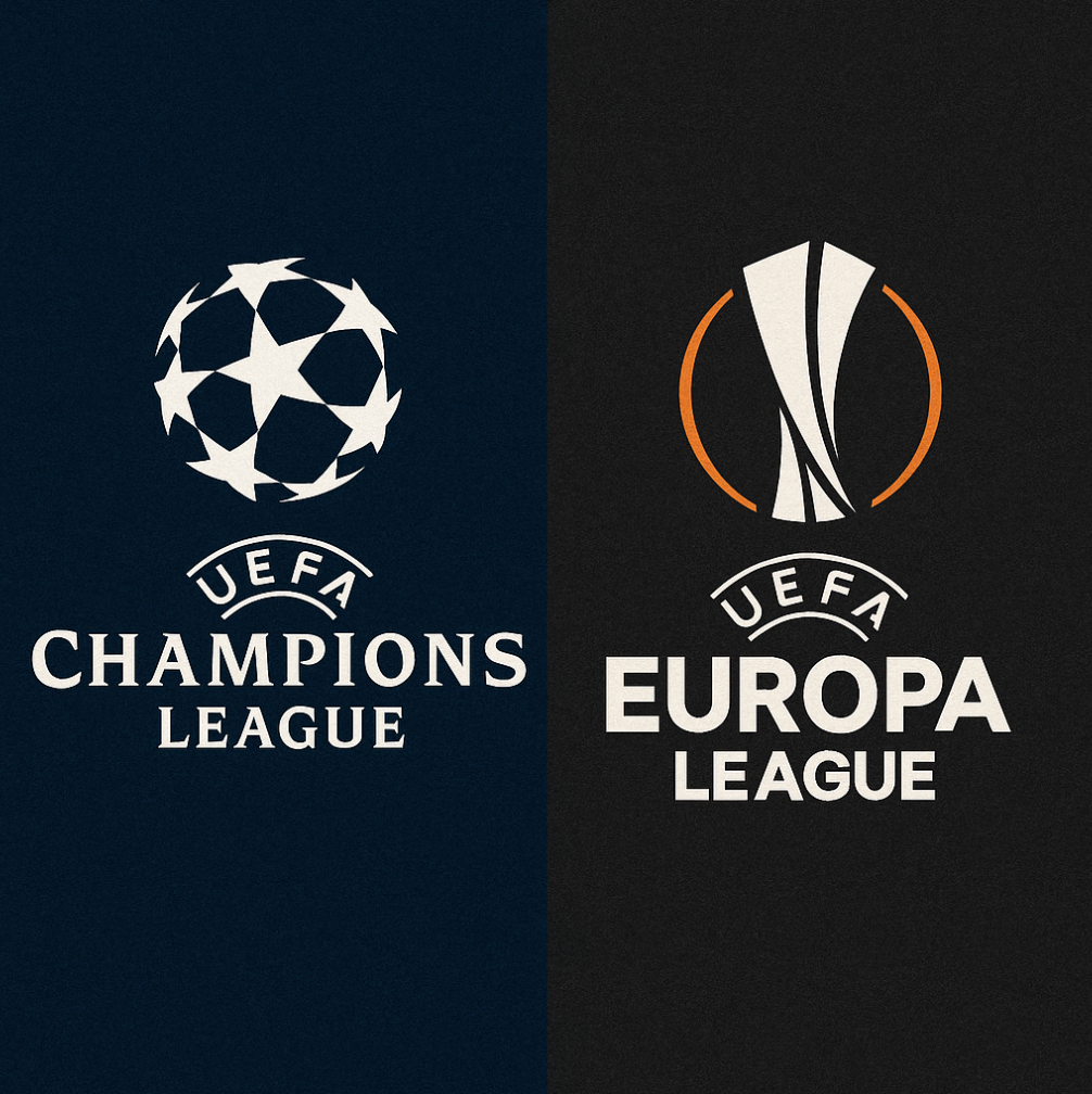 유럽챔피언스리그와 유로파리그의 로고